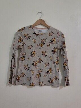 Cottagecore Floral Long-Sleeve Tee